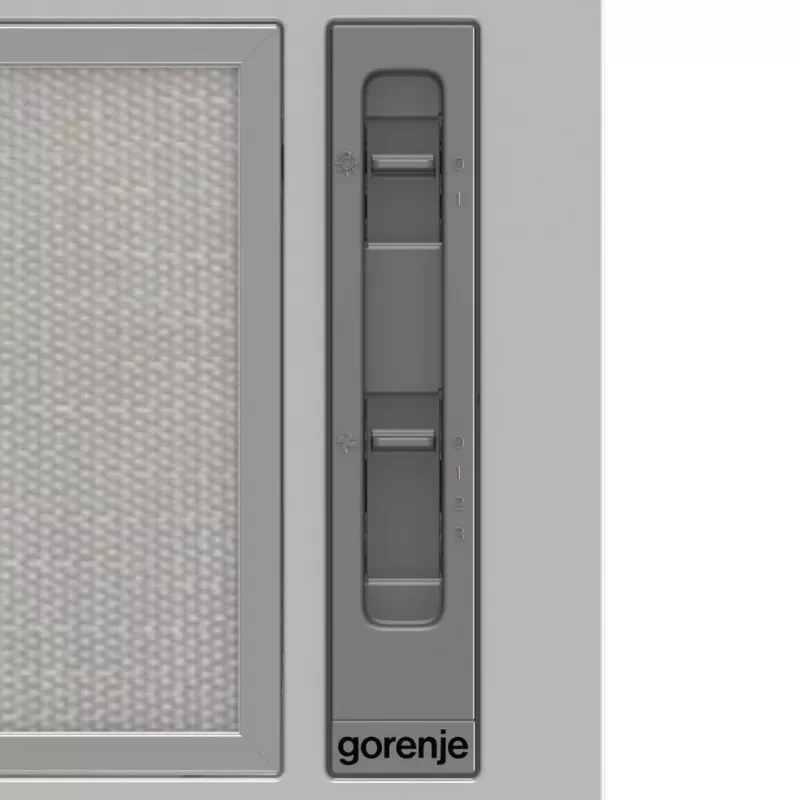 Gorenje BHI611ES A parete grigio 370 m³/h