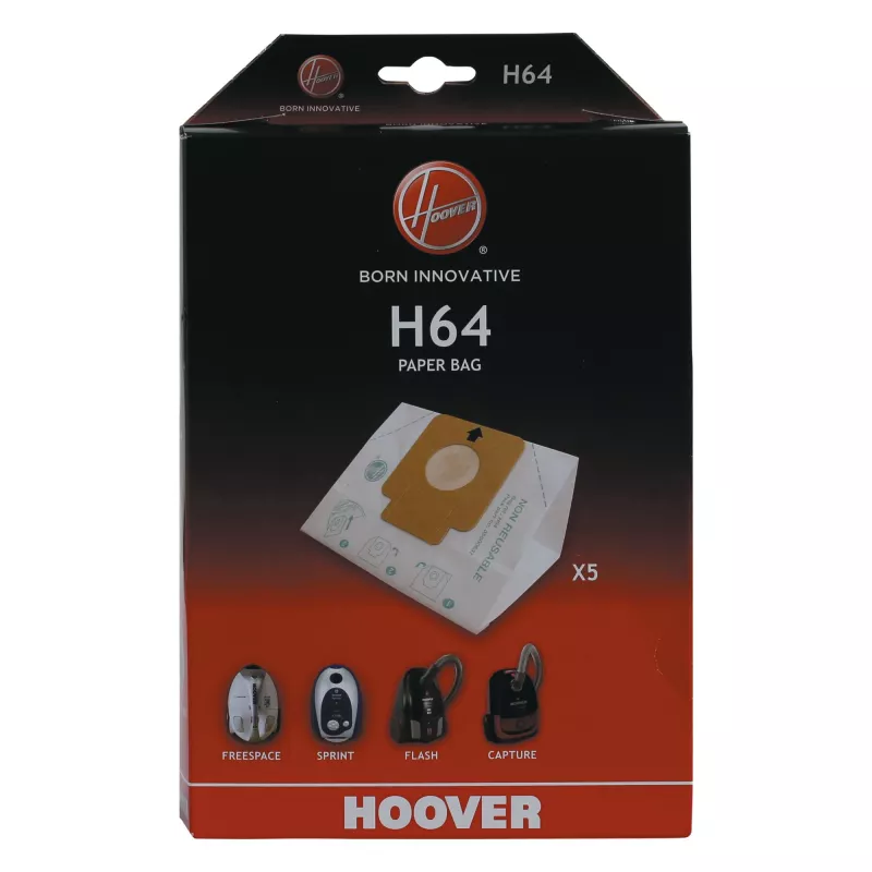 Hoover H64 BAG sacchetti per aspirapolvere a traino