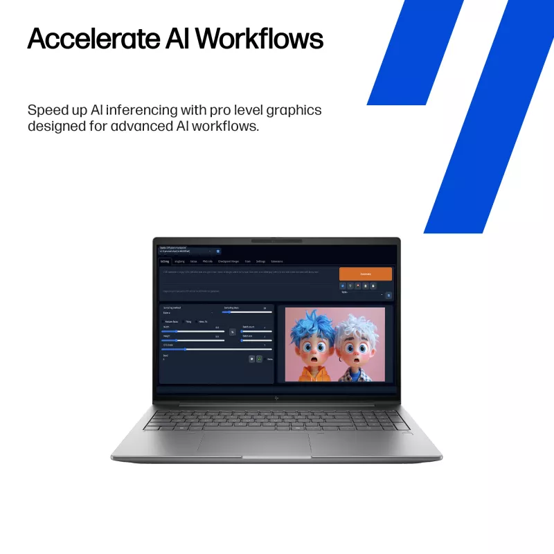 Computer HP ZBook X G1i workstation mobile Ultra 9-285H 64GB 1TB SSD RTX PRO 2000 Blackwell 8GB Win 11 Pro