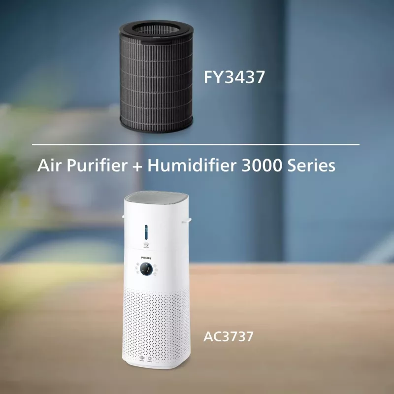Filtro purificatore d'aria Philips FY3437/00 larghezza 248 mm profondità 34,6 mm altezza 300,5 mm