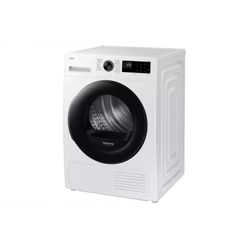 Samsung DV90DG52A0AELE asciugatrice a pompa di calore a libera installazione a carica frontale 9 kg bianco