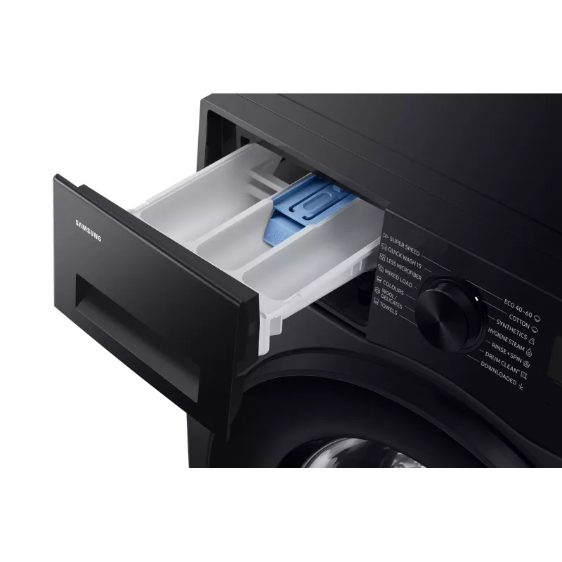 Lavatrice Samsung WW90DG5G34ABLE a carica frontale 9 kg 1400 giri/min nero