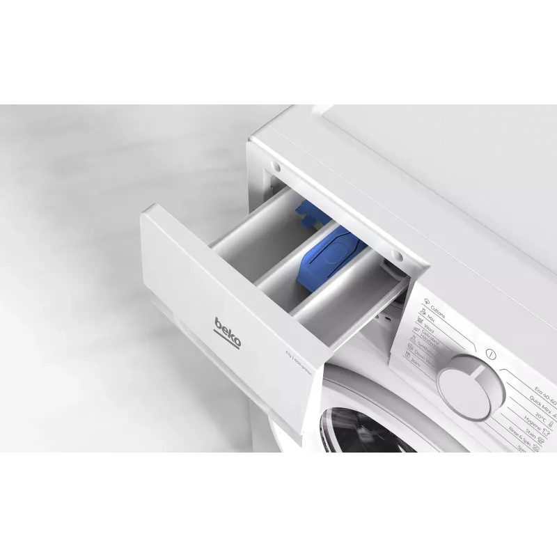 Lavatrice Beko B1WFK2604WEE a carica frontale 6 kg 1000 giri/min bianco
