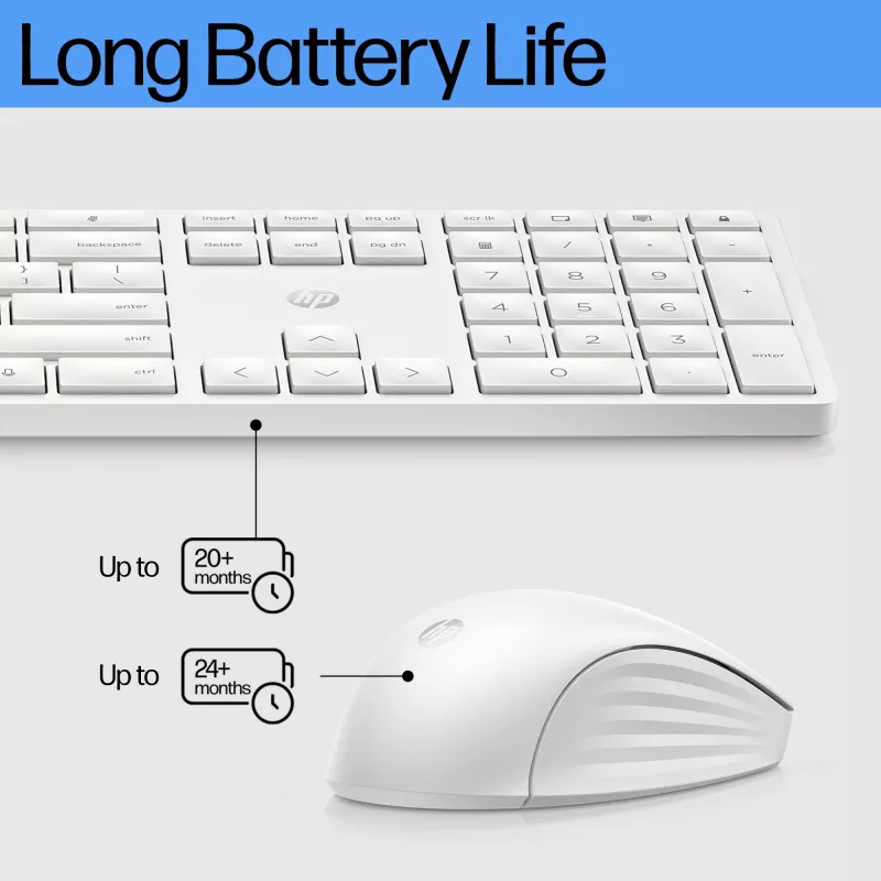 HP 655 tastiera e mouse combo tastiera meccanica QWERTZ a grandezza naturale