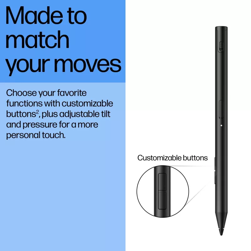 HP 700 multi-pen ricaricabile compatibilità universale con i dispositivi nero