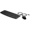 HP Pavilion tastiera e mouse 200, con filo, USB, meccanica, QWERTY, nero, mouse incluso