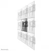 Neomounts supporto per videowall, 70 kg, 81,3 cm (32 inch), 190,5 cm (75 inch), 200 x 200 mm, 600 x 600 mm, 0 - 6°