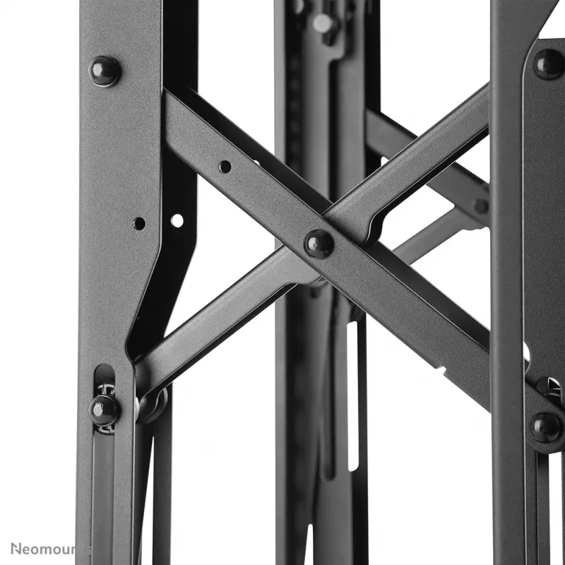 Neomounts supporto per videowall, 70 kg, 81,3 cm (32 inch), 190,5 cm (75 inch), 200 x 200 mm, 600 x 600 mm, 0 - 6°