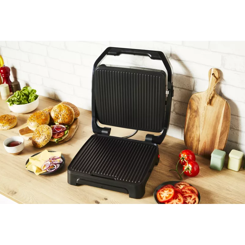 Griglia per contatto Tefal Inicio Adjust GC272D10 con piastre antiaderenti e temperatura regolabile