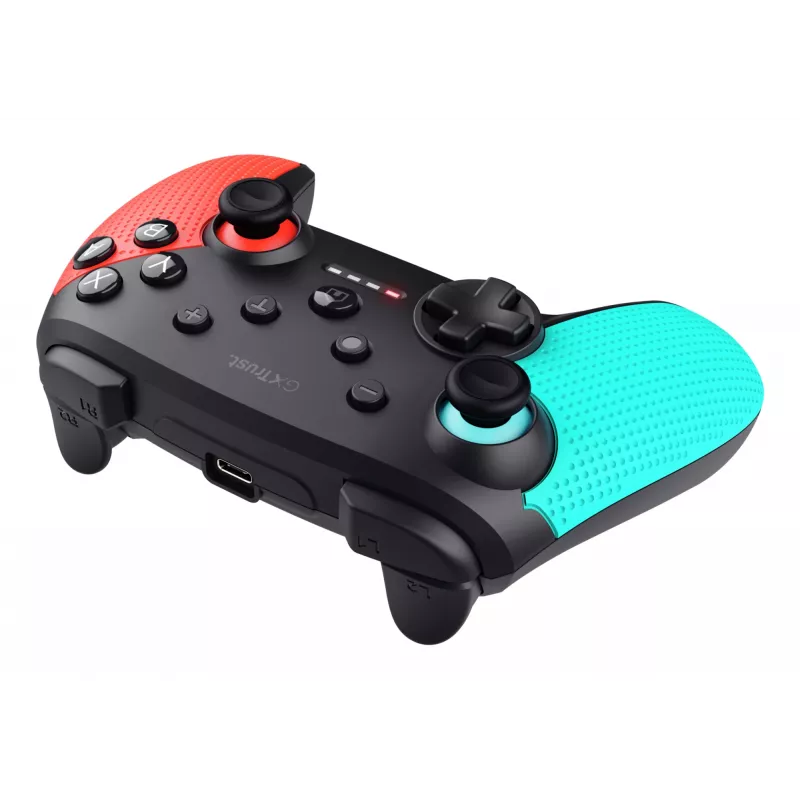 Trust GXT 1246B Muta nero, blu, rosso Bluetooth gamepad Nintendo Switch, Nintendo Switch Lite