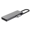 Hub USB Type-C TRUST 26062 — HDMI + USB 3.2 Gen 1 Type-A e Type-C, grigio, 5 porte