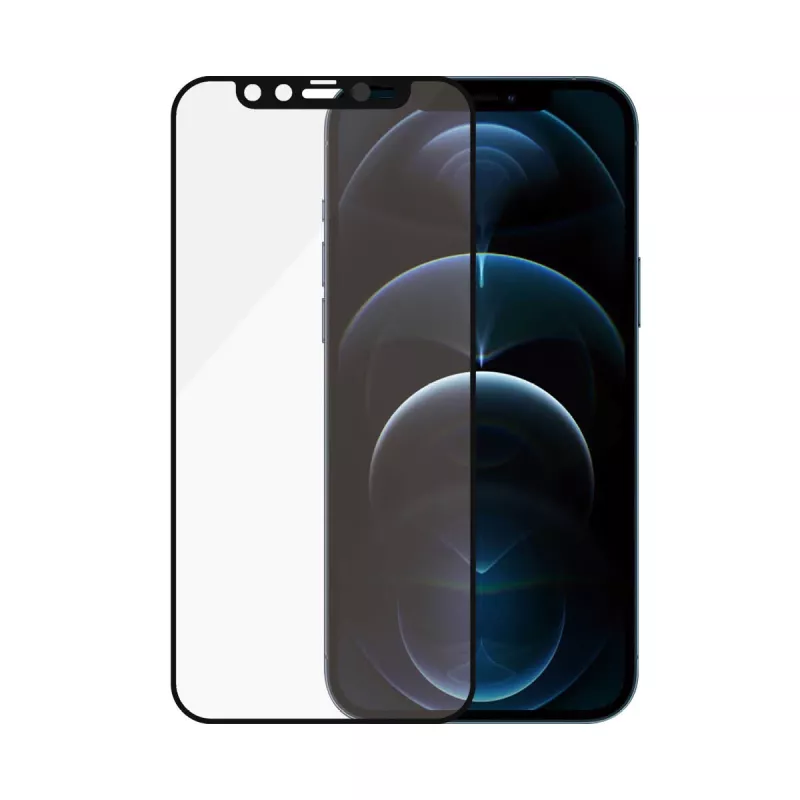 PanzerGlass ® CamSlider® pellicola protettiva per display iPhone 12 Pro Max | senza bordi
