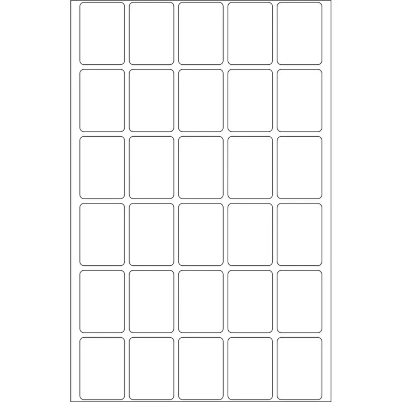 Etichette multiuso HERMA 19 x 27 mm bianche Movables/riposizionabili carta opaca 960 pz.