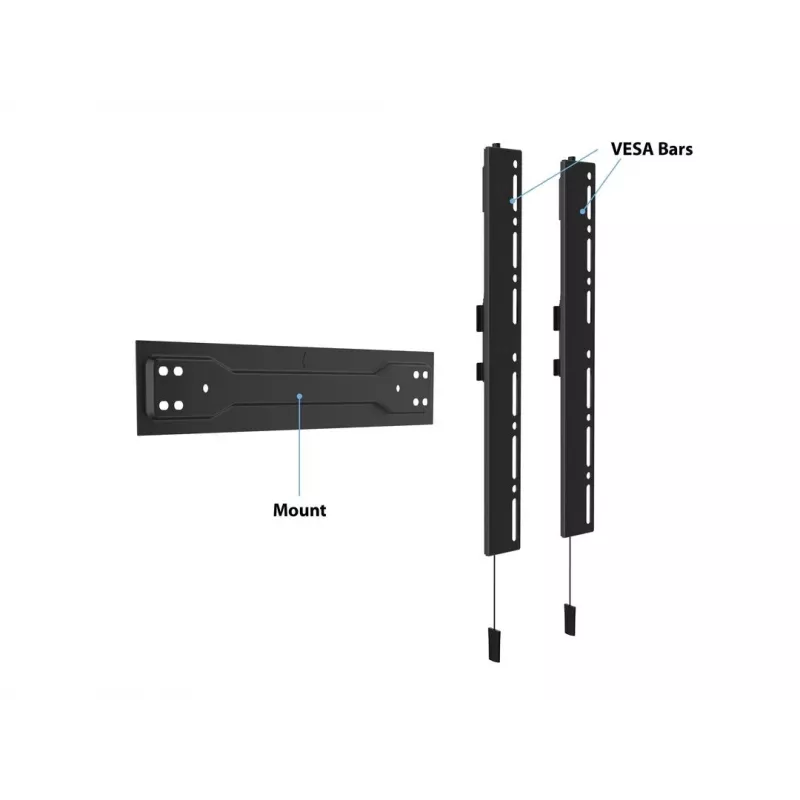 Multibrackets M VESA supporto a parete super sottile Fixed 400 MAX
