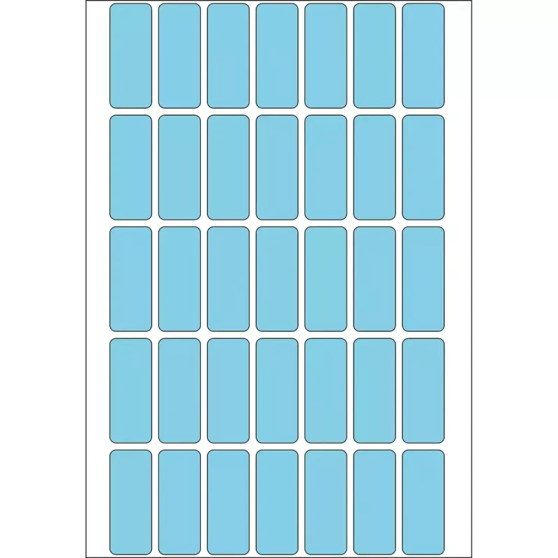 Etichette multiuso HERMA 12x30 mm blu carta opaca 1120 pz.