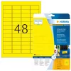 Etichette adesive per stampante HERMA Labels ad alta visibilità resistenti A4 45,7x21,2 mm