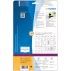 Etichetta adesiva per stampante HERMA Etichette CD Maxi A4 Ø 116 mm