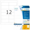 Etichette adesive HERMA Labels trasparenti opache A4 97x42,3 mm pellicola 300 pz.