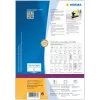 Etichette adesive per stampante HERMA Etichette CD Maxi A4 Ø 116 mm