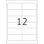 Etichette HERMA Premium A4 97x42,3 mm bianche carta opaca 2400 pz.