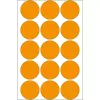 Etichette multiuso HERMA 2274 arancione brillante 32 mm rotonde 360 pz.