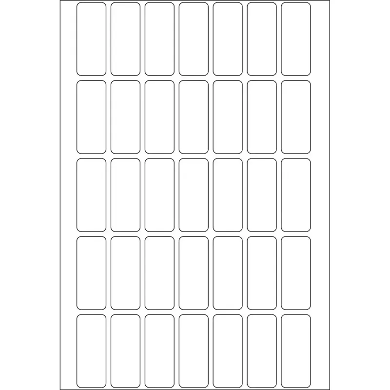 Etichette multiuso HERMA 1120 pz. 12x30 mm bianche carta opaca