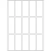 Etichette multiuso HERMA 20x50 mm bianche carta opaca scrittura a mano 480 pz.