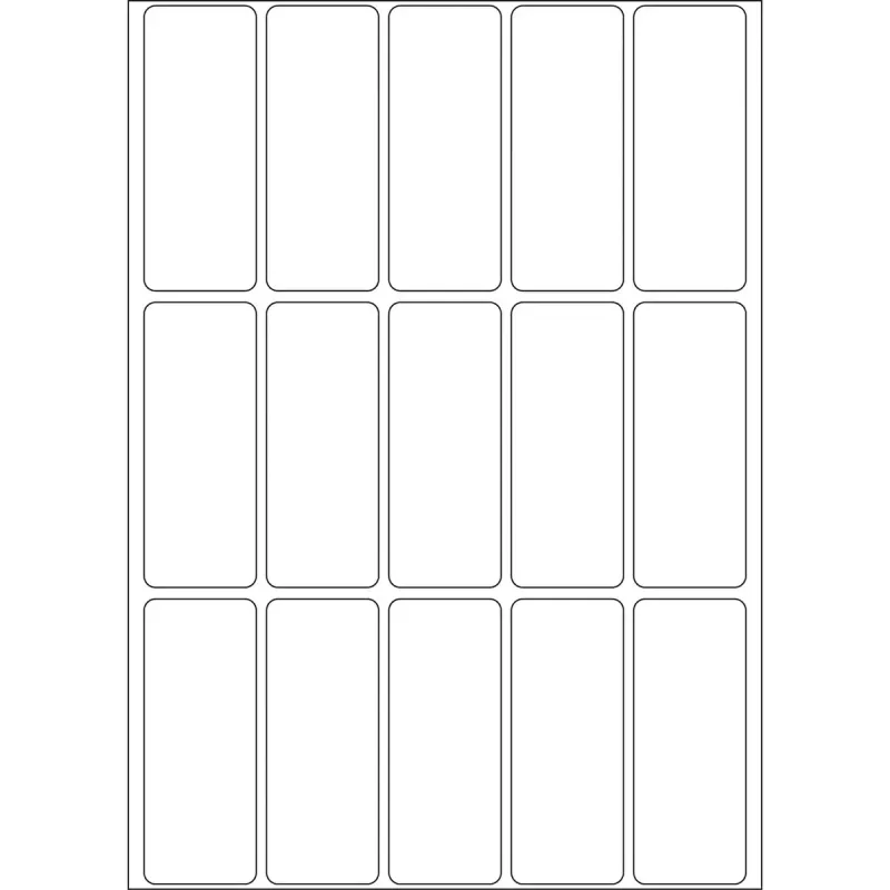 Etichette multiuso HERMA 20x50 mm bianche carta opaca scrittura a mano 480 pz.