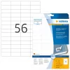 Etichette rimovibili HERMA A4 52,5x21,2 mm bianco 1400 pezzi