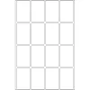 Etichette multiuso HERMA 25x40 mm bianco carta opaca scrittura a mano