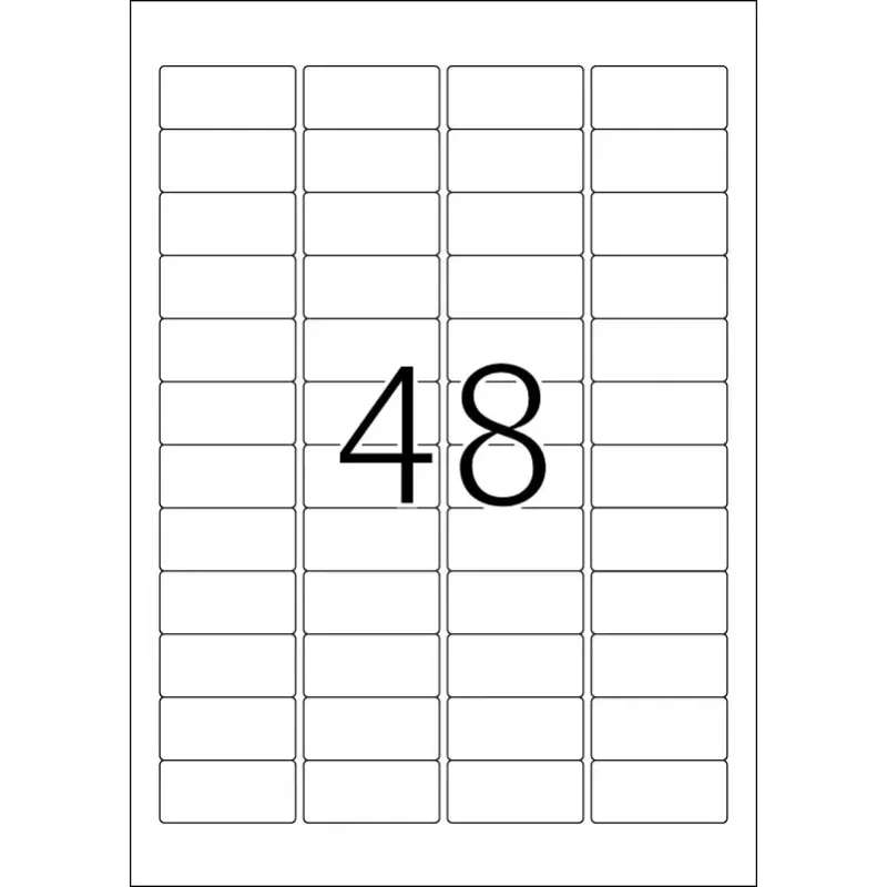 Etichette per stampante autoadesive HERMA Labels A4 45,7 x 21,2 mm