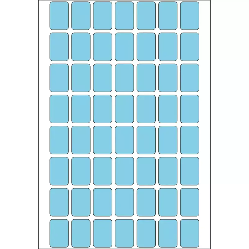 Etichette multiuso HERMA 12x18 mm blu carta opaca scrittura a mano