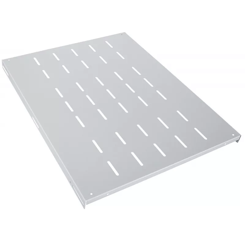 Intellinet kit di montaggio fisso 19 inch, 1HE, profondità 600 mm, heavy duty, max 100 kg, grigio