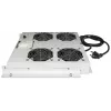 Intellinet unità ventole a 4 ventole per rack 19 pollici, montaggio a tetto, con termostato, grigio