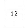 Etichetta adesiva HERMA 4574 rimovibile bianco 240 pz.
