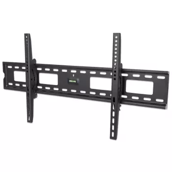 Supporto a parete Manhattan per TV e monitor (inclinabile), per schermi da 37 pollici a 75 pollici, compatibilità VESA: tutti tra 200x200 mm e 800x400 mm – verificare le dimensioni dei quattro fori di fissaggio sul retro dello schermo per assicurarsi che corrispondano, max. 75 kg, nero, supporto