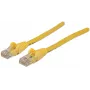 Cavo patch di rete Intellinet, Cat6, 3 m, giallo, CCA, U/UTP, PVC, RJ45, contatti placcati oro, protezione antitorsione senza linguetta, con guaina, garanzia a vita