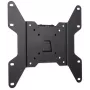 Supporto a parete Manhattan per TV e monitor (fisso), per schermi da 23 pollici a 42 pollici, compatibilità VESA: tutti tra 75 x 75 mm e 200 x 200 mm – verificare le dimensioni dei quattro fori di fissaggio sul retro dello schermo per assicurarsi che corrispondano, max. 30 kg, nero, supporto