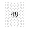 Etichette adesive HERMA 4571 rimovibili bianco 960 pz.