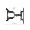 Supporto full motion per doppio monitor Multibrackets M VESA Flexarm XL