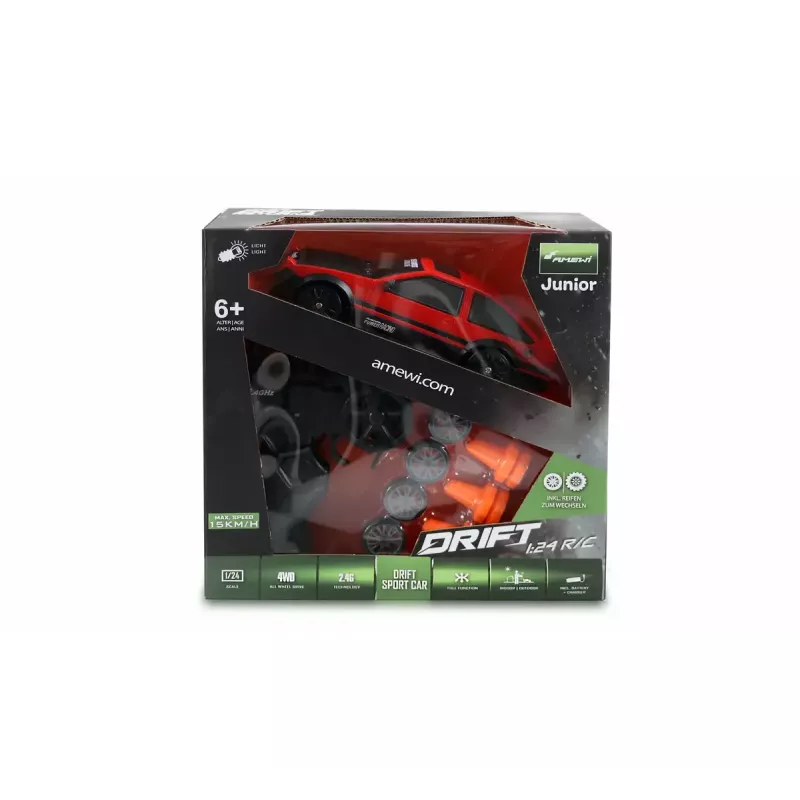 Auto sportiva Amewi Drift modello radiocomandato 1:24