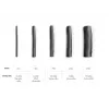 Multibrackets M Universal guaina per cavi self wrapping 10mm nero 25m