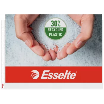 Esselte Quality Pocket A3 orizzontale, 30% plastica riciclata da materiale pre-consumo