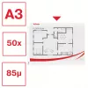 Esselte Quality Pocket A3 orizzontale, 30% plastica riciclata da materiale pre-consumo