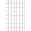 Etichette multiuso HERMA 12x18 mm bianco removibili/carta rimovibile opaca