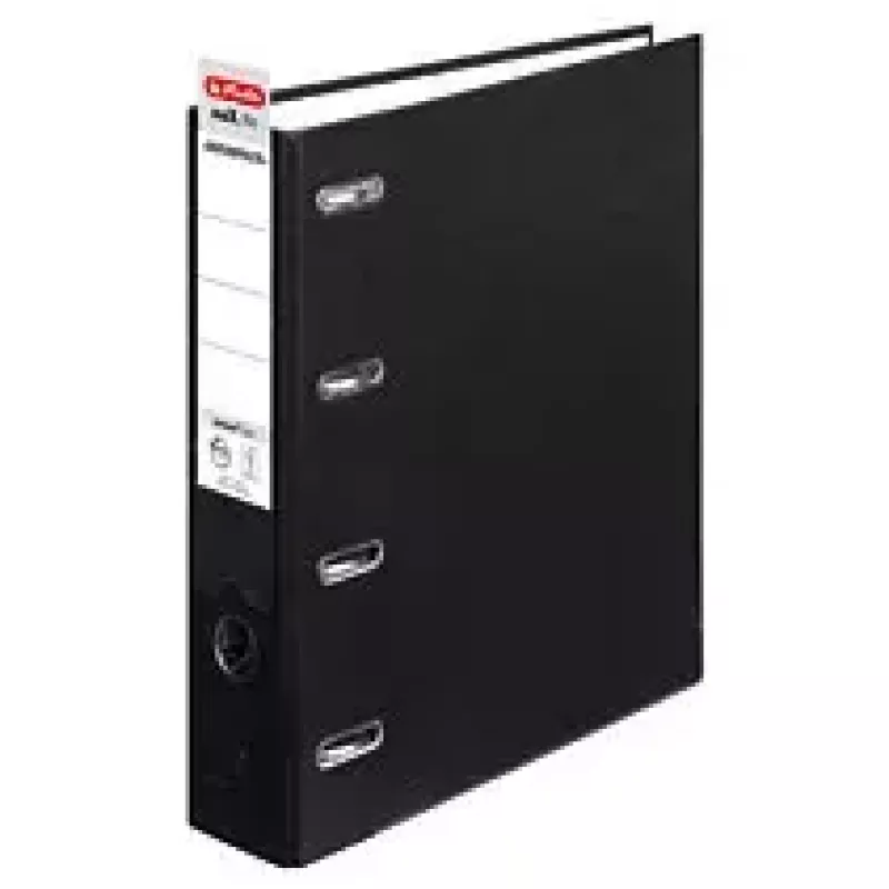 Raccoglitore ad anelli Herlitz 10842250 A4 nero