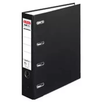 Raccoglitore ad anelli Herlitz 10842250 A4 nero