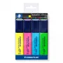 Evidenziatore Staedtler Textsurfer classic 364 punta a scalpello blu verde rosa giallo
