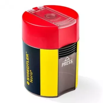 Staedtler Noris 511 004 temperamatite, 8,2 mm, giallo/nero