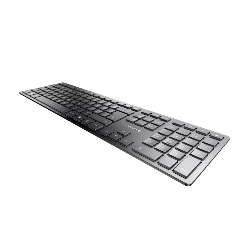 Tastiera sottile CHERRY KW 9100 universale RF Wireless + Bluetooth QWERTY nordico nero